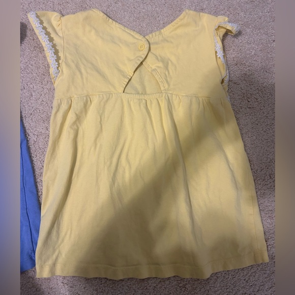 Set of 3 Girl’s Carter’s Cute Spring Summer Floral Play Shirts Set- Size 7 - Picture 5 of 9